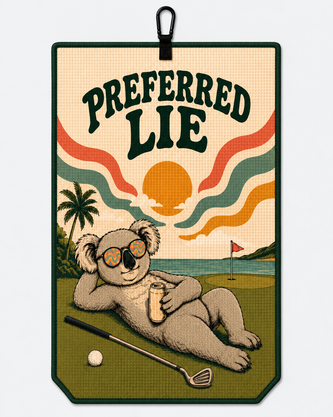 Preferred Lie – Magnetic Golf Towel