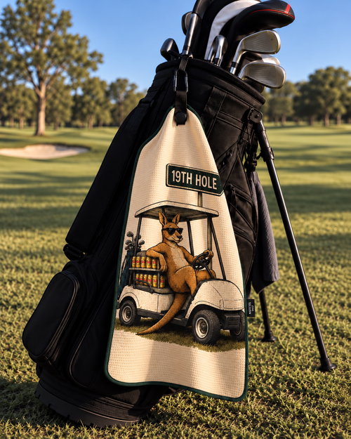 19th Hole – Magnetic Golf Towel