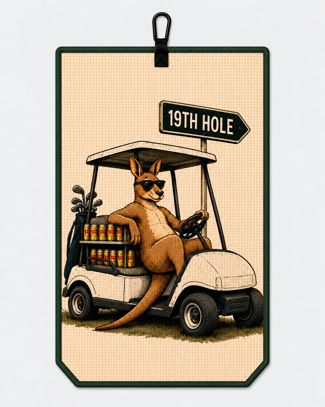19th Hole – Magnetic Golf Towel