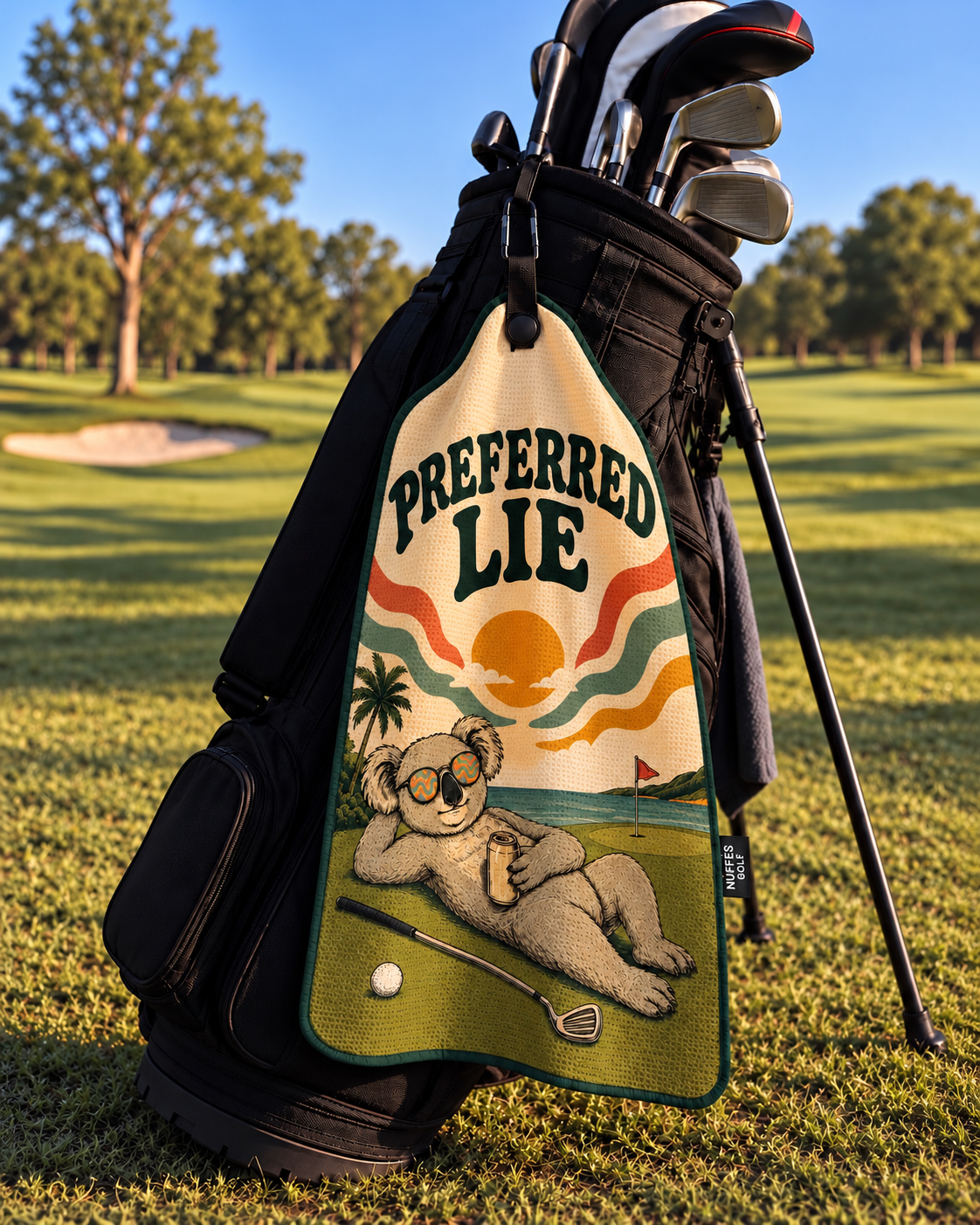 Preferred Lie – Magnetic Golf Towel